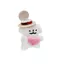 MIOKO Dễ Thương Top Hat Tình Yêu Con Chó Con Hộp Trang Sức Cô Gái Trái Tim Mũ Mini Nhẫn Hộp Bảo Quản Trang Sức 4.22