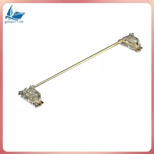 Bộ ổn định gắn tấm mạ vàng trong suốt cho tấm bàn phím cơ tùy chỉnh cho bàn phím cơ Bộ ổn định gắn trên PCB thích ứng V2 B