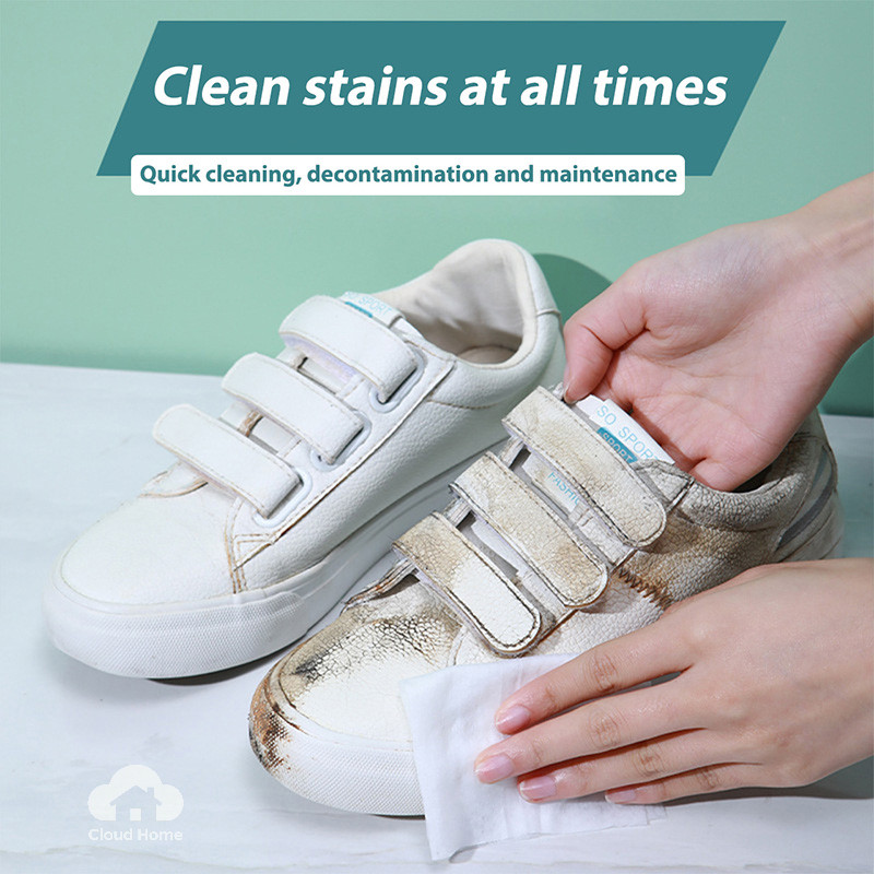 Khăn lau cao cấp Quick Wipe dùng để vệ sinh giày thể thao, giày trắng.