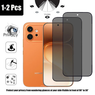 1-2 Chiếc Honor 600 5G Kính Cường Lực Chống Gián Điệp Bảo Vệ Màn Hình Cho Honor 400 200 Lite 5G Chống Nhìn Trộm 9D Kính Bảo Vệ