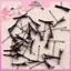 MYPANDA 10 Kẹp Tóc Kim Loại Màu Vàng Du Felt - Phụ Kiên Tóc Spring & Dubill Clips