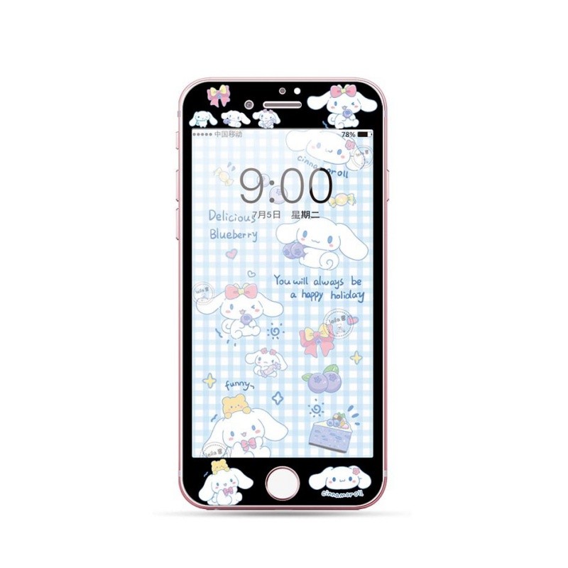 Bảo Vệ Màn Hình Cho iphone se2 se3 4 4s 5 5s se 6 6s 7 8 plus 3D Kính Cường Lực Hoạt Hình Kính Cường Lực Bảo Vệ Toàn Diện 4.7 5.5 inch Phim