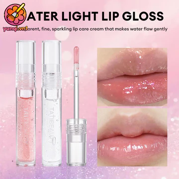 【yunqi】Trong suốt Son bóng dạng nước Son tint Dành cho nữ Dưỡng ẩm Cấp nước Son bóng Dành cho sinh viên Lớp phủ
