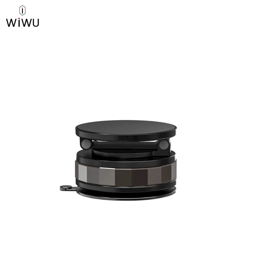 [Chính Hãng] Giá Đỡ Điện Thoại Nam Châm WiWU Wi-CH057 Cho Ô Tô, Bàn Làm Việc - Xoay 360°, Gập Gọn, Hút Siêu Chặt