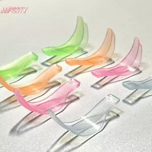 HFSHY 4 Đôi Thạch Màu Lông Mi Perming Pad Nhiều Màu Sắc Có Thể Tái Sử Dụng Mắt Giả Mi Curler Miếng Dán Lash Lift Shield Pad Thẩm Mỹ Viện VN