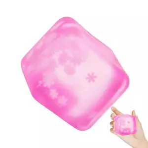 Đồ chơi Fidget Căng thẳng Ice Cube Đồ chơi Khối bóng căng thẳng với bông tuyết Bên trong Đồ chơi thần tài Squishy giác quan cho trẻ em Người lớn sonlekvn