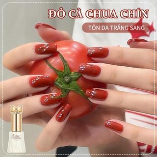Miss Gooey Nail Gel Sơn Maill Phong Cách Nâu Sôcôla & Cà Phê Nâu Caramel Phù Hợp Với Mùa Đông Làm Trắng Da Tự Nhiên