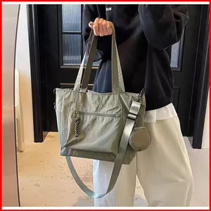GC2 2026 Túi đeo vai Nylon thư giãn sành điệu Nhẹ chống nước đi lại Túi Tote CG2