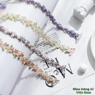 GILDEDHOMIN - Dây đeo áo ngực hoa từ Polyester mềm, điều chỉnh được và chống trượt, phù hợp cho váy dạ hội và đám cưới