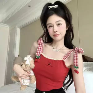 Nhíp Áo Khoác Ngoài Thời Trang Mùa Hè Kẻ Sọc Màu Anh Đào Mỏng Nhẹ Cho Nữ