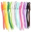 Móc khóa dây bện NICOLOO 5 chiếc, Dây nylon Nút thắt thủ công Móc khóa dây buộc thủ công, Thiết kế bện sáng tạo Dây nylon đầy màu sắc Dự án DIY
