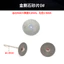 Kim Cương Siêu Mỏng Grit Chết Cắt Lát Hai Mặt Mài Lưỡi Cưa Nhỏ Kim Cương Mài Chết Cắt Đĩa HKWM