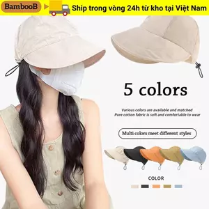 Mũ ngư dân BAMBOOB Mũ chống nắng di động có thể điều chỉnh nhanh khô