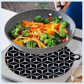 Tấm bảo vệ bếp cảm ứng LEAFYHOME, Thảm bếp cảm ứng có thể tái sử dụng bằng silicon, Phụ kiện nhà bếp Dễ dàng làm sạch Chịu nhiệt Chống trượt Thảm bếp chống thấm nước Bếp cảm ứng