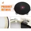 Nhạc cụ gõ Tambourine cầm tay 10 Inch Nhạc cụ gõ trống Jingle hàng hai nhạc cụ nhà thờ dành cho người lớn Nhạc cụ khiêu vũ tiệc KTV