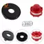 Bộ 3 phụ tùng dành cho tông đơ CE-CT 36 / 30- Dòng cuộn, nắp cuộn, nắp đậy & phụ kiện dụng cụ lò xo