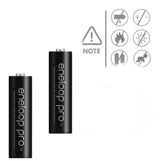 Pin sạc Panasonic Eneloop Pro AA / AAA 4 cell (Đen)