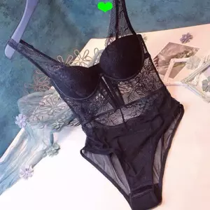 Quần Lót Màu Trơn Nữ Gợi Cảm Hơi Nẹp Bụng Body Lưới Mỏng Tập Hợp Áo Ngực Một Mảnh Body Shaper