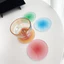 Đơn Giản ins Phong Cách Acrylic Coaster Tròn Hoàng Hôn Gradient Bắc Âu Đạo Cụ Chụp Hình Trang Trí Đồ Trang Trí Cách Nhiệt