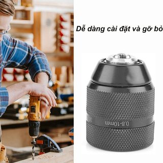 Máy khoan kim loại Chuck Keyless Phát hành nhanh Tự khóa Công cụ khoan điện hạng nặng Xưởng sửa chữa