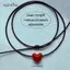 AqToCna Retro Thời Trang Dài Bện Dây Trái Tim Mặt Dây Chuyền Nelace Cho Nữ Niche Tối Giản Choker Trang Sức Quà Tặng Ngày Lễ Tình Nhân AqToCna
