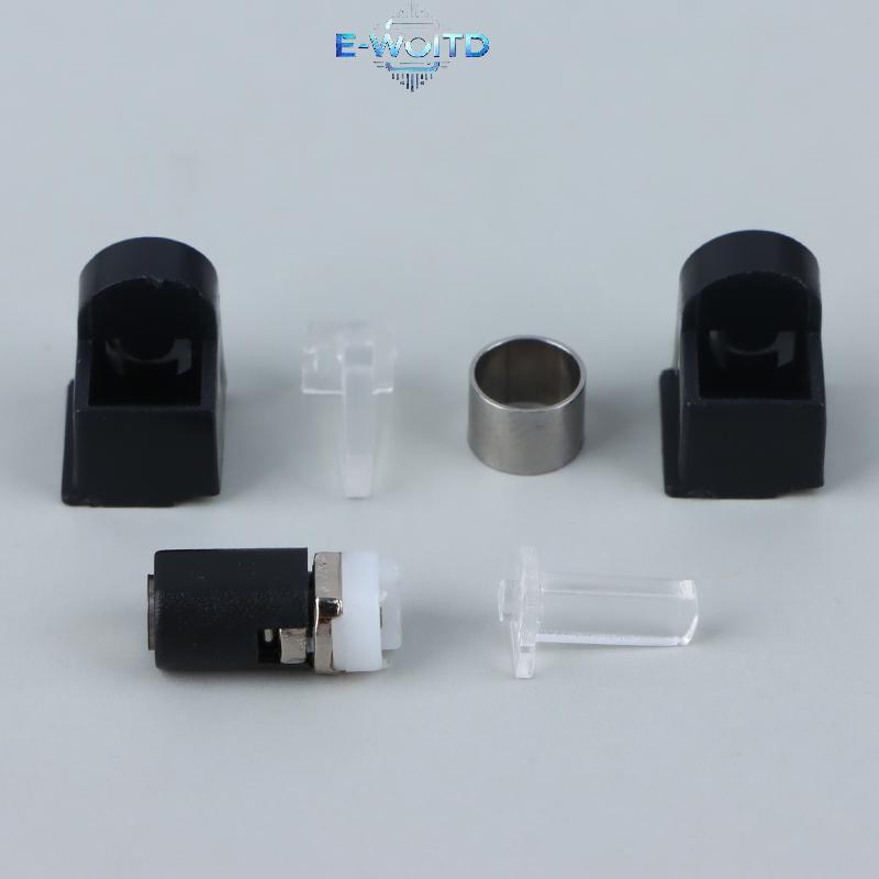 E-WOITD Bản Lề Trục & Kim Loại Cho 3DS XL LL Trục Tay Đèn Bài Bảng Điều Khiển Thay Thế Một Phần E-WOITD