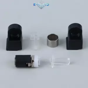 E-WOITD Bản Lề Trục & Kim Loại Cho 3DS XL LL Trục Tay Đèn Bài Bảng Điều Khiển Thay Thế Một Phần E-WOITD