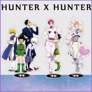 SQ11 Anime Hunter x Hunter Hình Đồ Chơi Mô Hình Killua Gon Hisoka Tấm Giá Đỡ Trang Trí Trang Trí Nhà Bộ Sưu Tập Quà Tặng