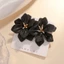 Bông tai Acrylic hoa Mori Bông tai Bông tai vẫn phóng đại Tính khí thủ công ngọt ngào Bông tai thanh lịch 26.5.6