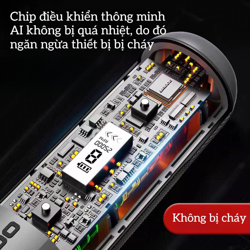 Máy Mài Điện Cầm Tay Đa Năng Đức - Dùng Để Mài, Khoan, Khắc, Đánh Bóng, Công Cụ DIY Hoàn Hảo Cho Chạm Khắc Gỗ