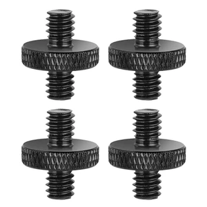 4 Bộ chuyển đổi ren nam sang nam 4 inch cho phụ kiện gắn chân máy ảnh