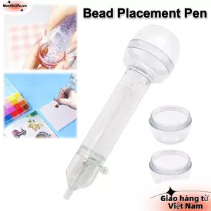 Bút vị trí hạt NORDICLIFE, Máy làm thủ công đầu 2.6mm Perler Hama Beads Pen, Dự án thủ công DIY sáng tạo Công cụ đặt hạt tự động Dự án thủ công