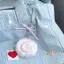 E-WOITD Dễ Thương Sang Trọng Mực Cuộn Móc Khóa Lông Tơ Mềm Anime Đồ Chơi Nhồi Bông Bapa Túi Charm Mặt Dây Chuyền Có Thểdorkable Món Quà Đáng Yêu E-WOITD