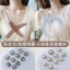 Ngọc Trai Chống chói Khóa Trang Trí Dễ Thương Mini Thổ Cẩm Nữ Influencer Đường Cổ Thổ Cẩm Phụ Kiện Pin Khóa Pin Bán Buôn