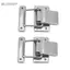 Belleshopp Chốt Chốt Bấm 2 Chiếc Tủ Phần Cứng Bằng Thép Không Gỉ Vỏ Lò Xo Bắt Chuyển Đổi