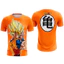 Mùa Hè Dragon Ball Goku Kame 3D In Áo Thun Thoáng Khí Ẩm Xẻng Tay Ngắn Tee Cho Nam