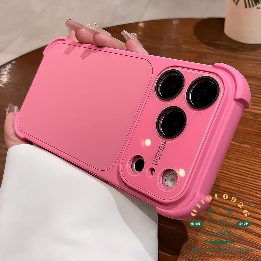 【 Ốp lưng iPhone17 】 Vỏ điện thoại tẩy tế bào chết lỏng bốn góc chống rơi iPhone17 Pro Max 16 15 14 13 cho vỏ iPhone Vỏ mềm silicon TPU chống sốc
