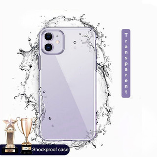 Ốp lưng Tpu mềm chống sốc đơn giản trong suốt cao Tương thích cho iPhone 16 11 14 15 Pro Max 17 13 12 Pro Max