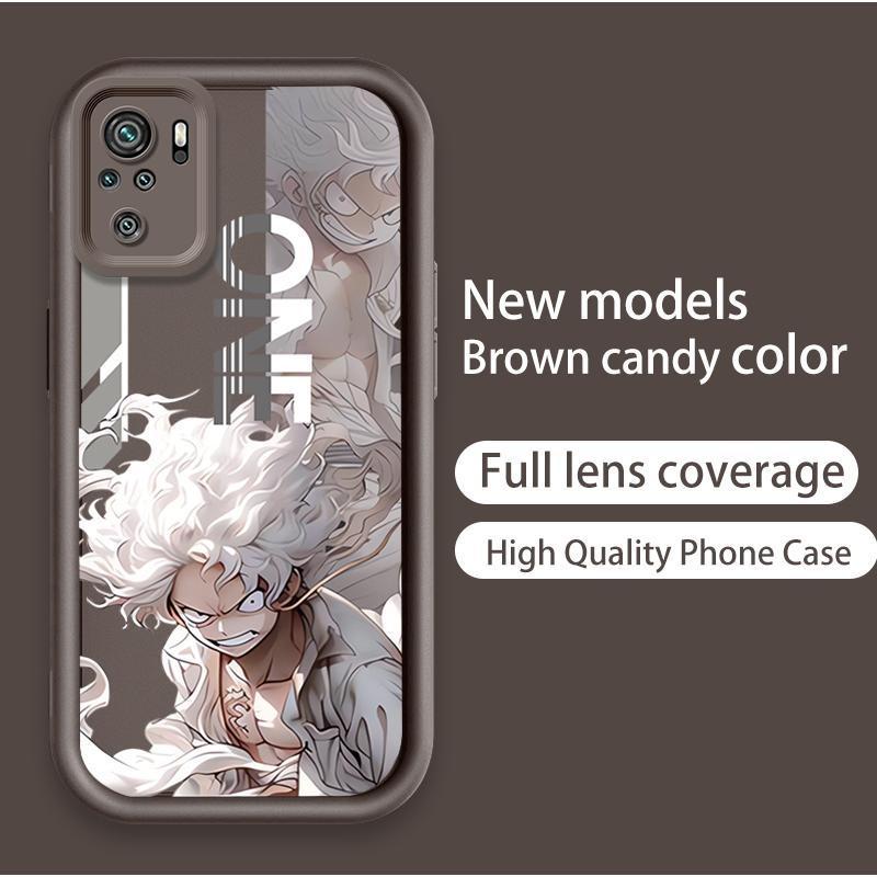 Ốp Lưng Cho Redmi Note 10 10S Pro Max 4G POCO M5S Hoạt Hình Silicon ins Mềm TPU One Piece Five Gear Luffy Angel Eye Vỏ Điện Thoại Chống Sốc