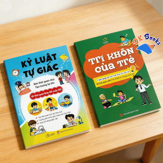 Sách - Combo 2 cuốn sách Kỷ Luật Tự Giác + Trí Khôn Của Trẻ