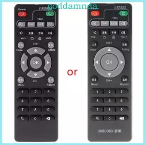 GODD cho TV thông minh Điều khiển từ xa Thiết bị gia dụng cho Unblock Tech Ubox cho Smart TV Box Gen 1 2 3