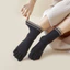3 Đôi Nữ Thời Trang Cà Phê Cotton Thoáng Khí Mắt Cá Chân Tất Năm Ngón Chân Nữ 5 Ngón Tất