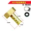 4 Điểm Giao Diện Khí Bếp Gas Máy Nước Nóng Phụ Kiện Khớp Ống Khí Kết Nối Trực Tiếp Đầu Vào Không Khí Vòi Phun Chùa Khớp 1S5K