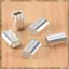 200 CÁI 1 / 16 Inch Cáp Ferrule Bộ Hợp Kim Nhôm Uốn Vòng Tay Cho Dây