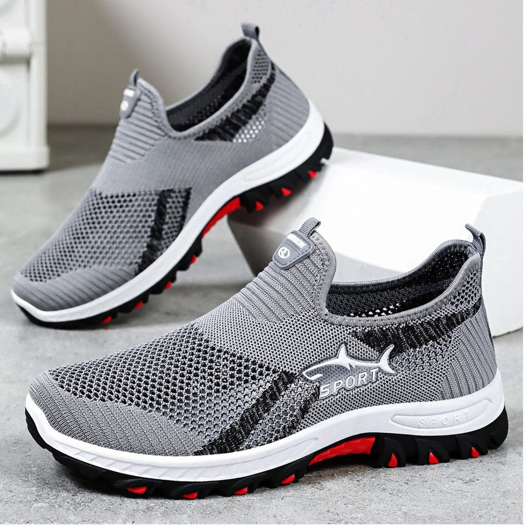 🇻🇳 Giay Di Bo Nam Thoai Mai Phong Cach Sneaker Slip On Nhe Va Thoang