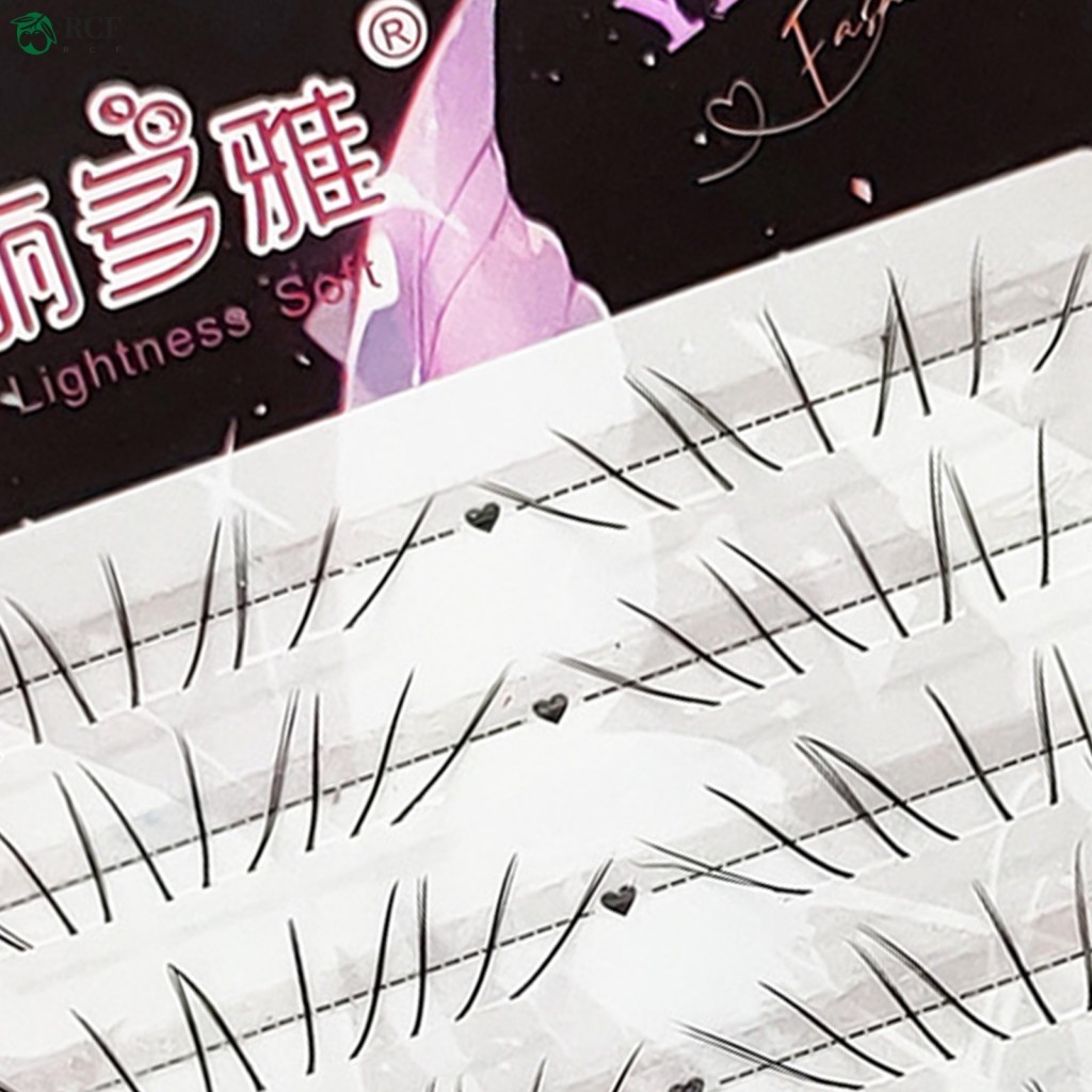 3 Cụm Móng Vuốt Đôi Lông Mi Dưới Tự Nhiên C Curl Fiber Lông Mi Giả Để Trang Điểm Hàng Ngày
