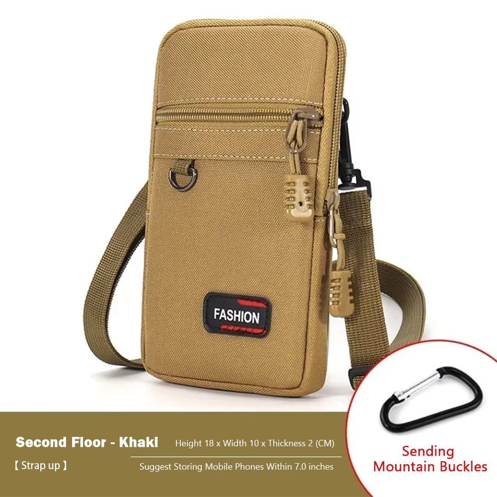 NOTE1 1 Cái Túi Điện Thoại, Túi Thắt Lưng Chống Mài Mòn 7 Inch, Túi Điện Thoại Di Động Thể Thao Nylon Cho Cắm Trại Ngoài Trời