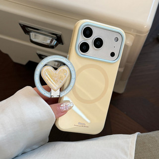 [Sheren] Ốp Điện Thoại Đế Trái Cây Ngôi Sao Mùa Hè Thích Hợp Cho i17 16 15 14 13 12 11 pro max Vỏ Bảo Vệ Chống Sốc
