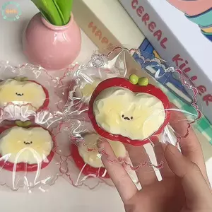 GHX Đỏ Dâu Trứng Tart Dâu Tây Thanh Kem Squishy Đồ Chơi Giảm Căng Thẳng Đồ Chơi Cảm Giác Cho Trẻ Em Người Lớn Lo Âu Thư Giãn VN
