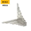 Khóa Cửa Bằng Thép Không Gỉ Dày Khóa Chắc Chắn Khách Sạn Cửa Chống Trộm Cửa Gỗ Bề Mặt Gắn Chống Khóa Khóa Ổ Khóa 04RR